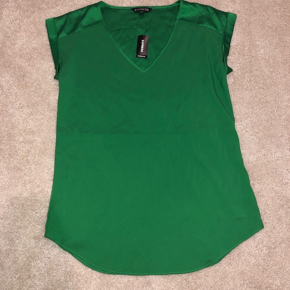 Express V neck Top